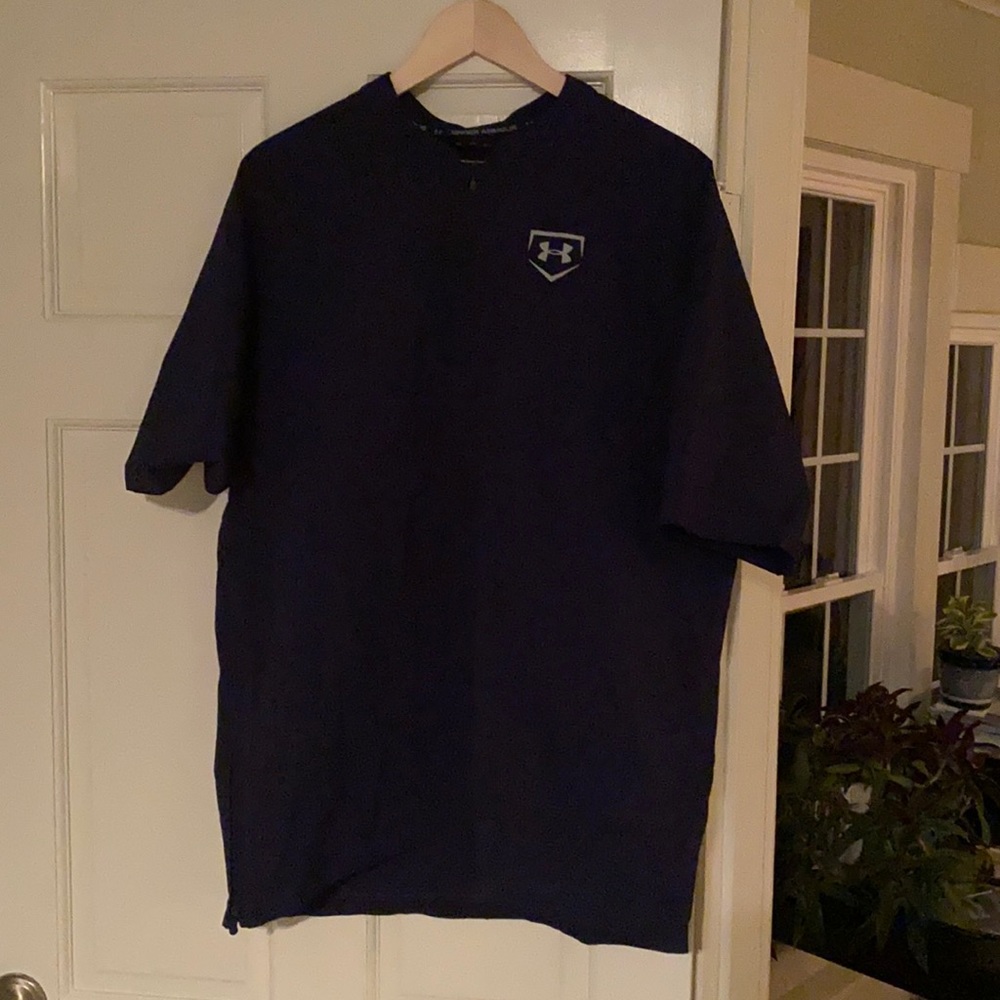Blue under armour dri-fit t-shirt